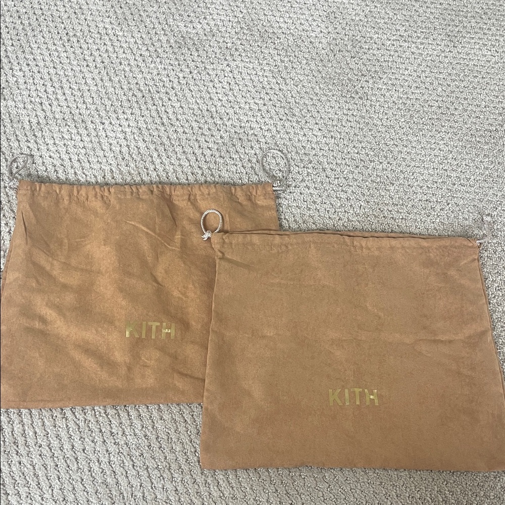 Kith Brown Dust Bags Set